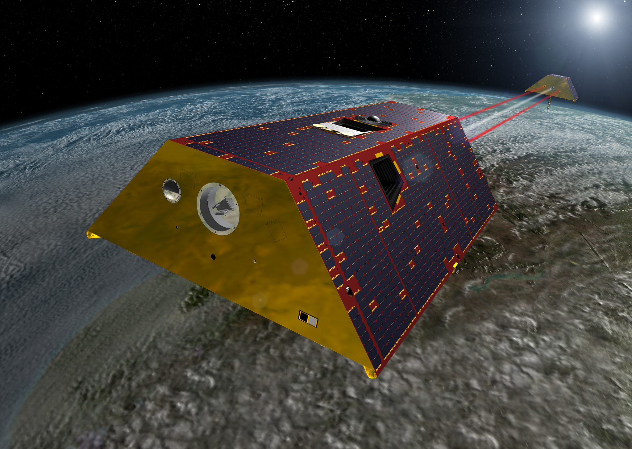 gracefo in orbit